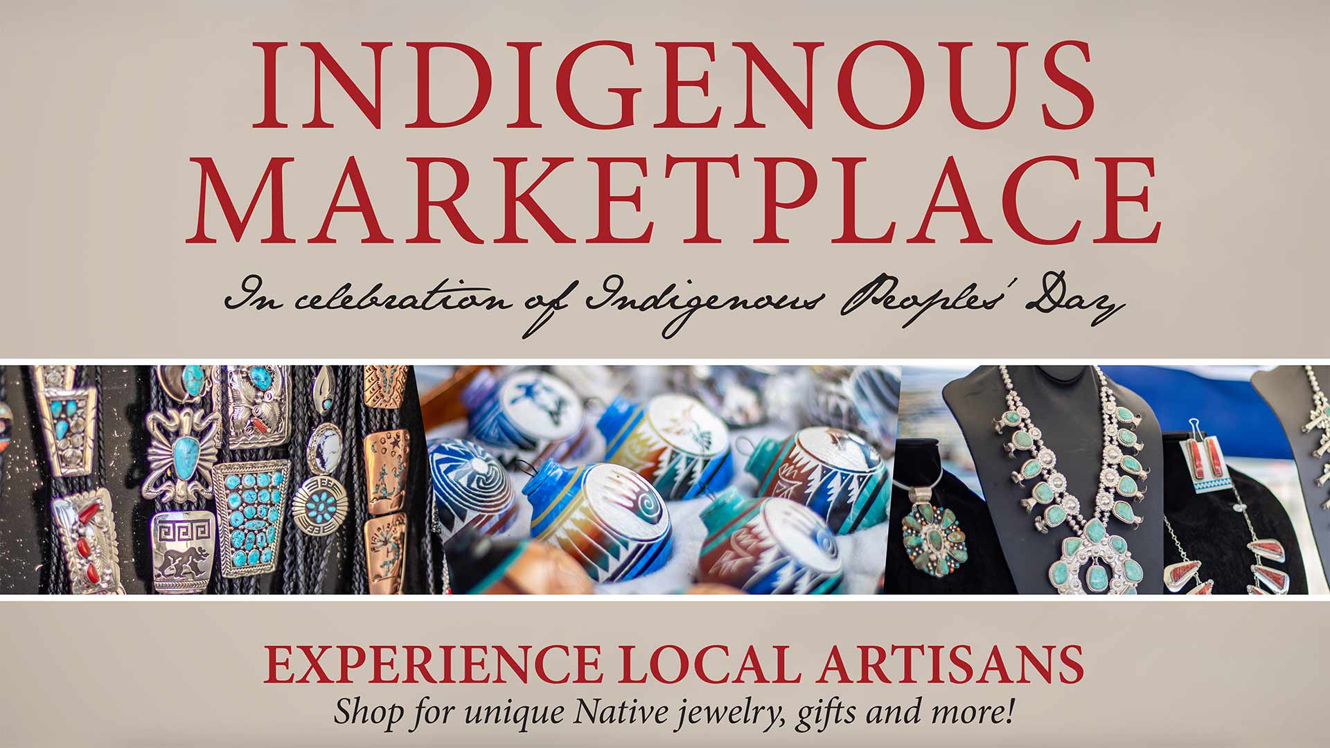 Indigenous Marketplace at Wildhorse October 10 and 11
