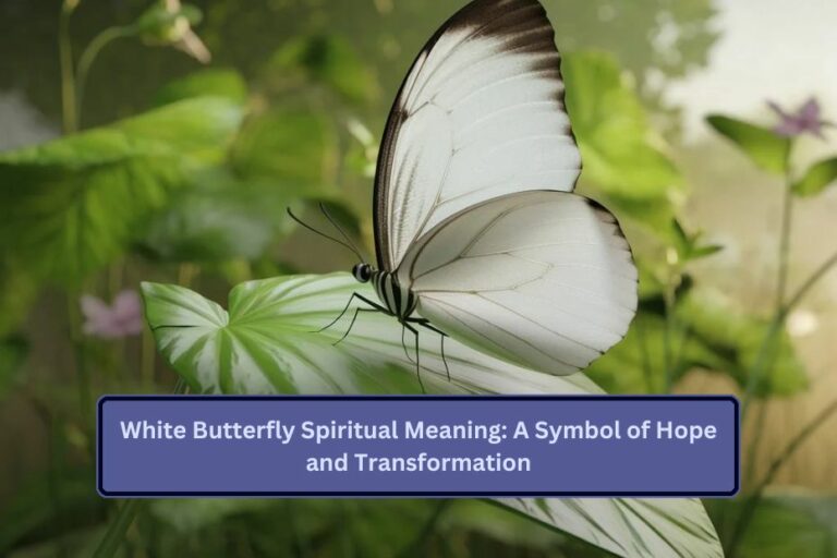 White Butterfly Spiritual Meaning A Symbol Of Hope And Transformation