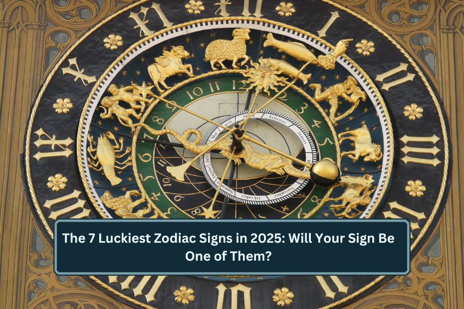 Luckiest Zodiac Signs in 2025