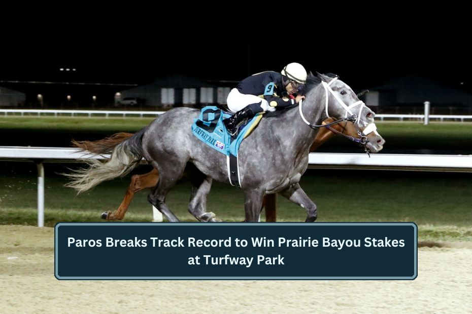 Paros Breaks Track Record to Win Prairie Bayou Stakes at Turfway Park