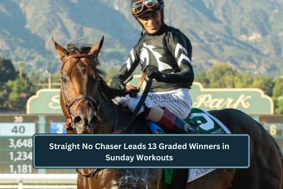 Straight No Chaser Leads 13 Graded Winners in Sunday Workouts