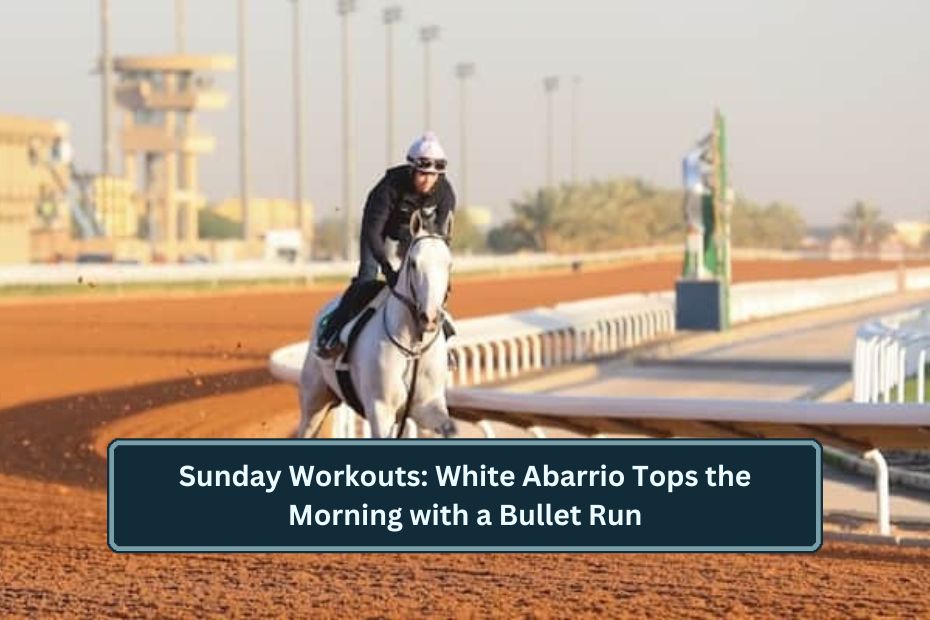 Sunday Workouts: White Abarrio Tops the Morning with a Bullet Run