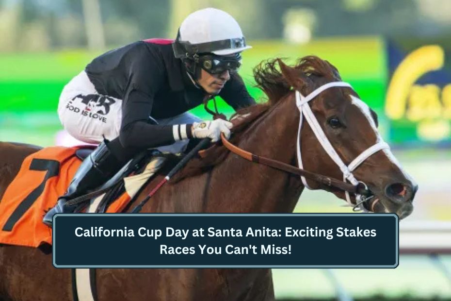 California Cup Day at Santa Anita: Exciting Stakes Races You Can't Miss!