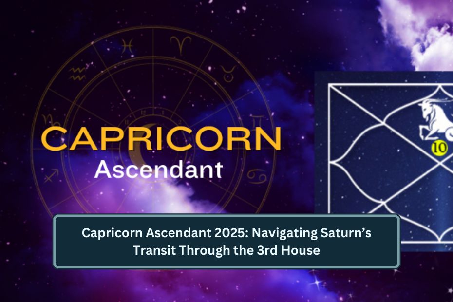 Capricorn Ascendant 2025