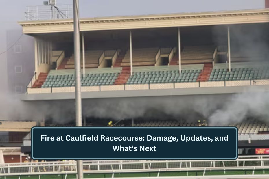 Fire at Caulfield Racecourse: Damage, Updates, and What’s Next