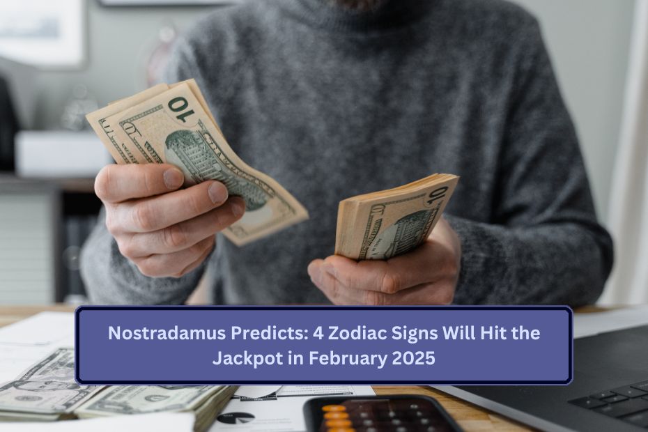 Nostradamus Predicts: 4 Zodiac Signs Will Hit the Jackpot in February 2025