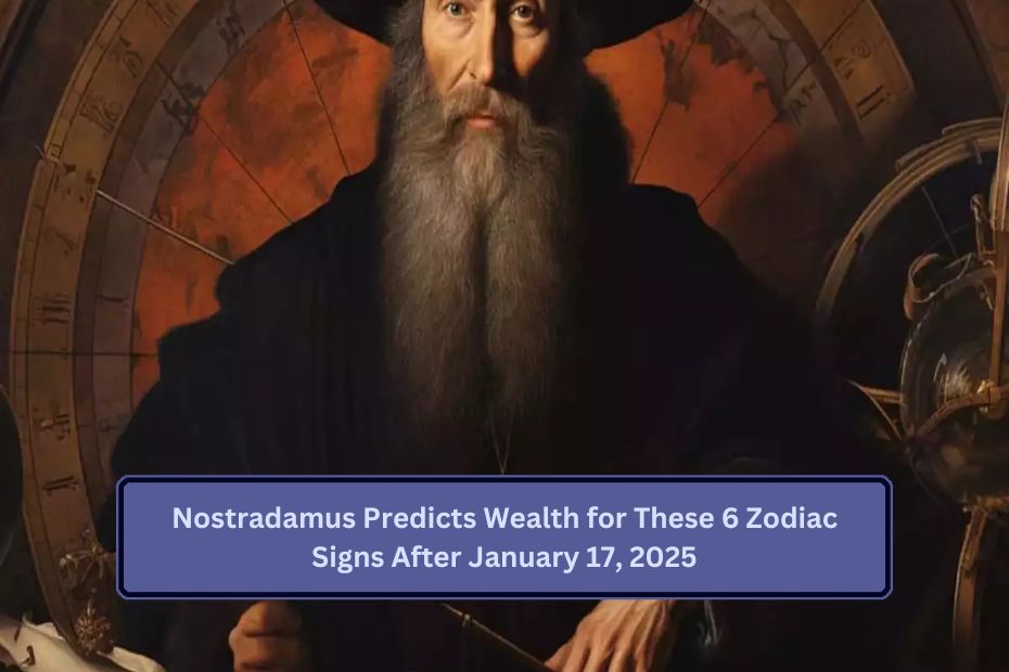 Nostradamus Predicts Wealth for These 6 Zodiac Signs After January 17, 2025