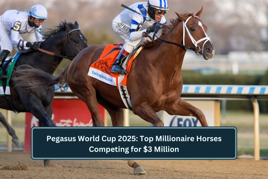 Pegasus World Cup 2025: Top Millionaire Horses Competing for $3 Million