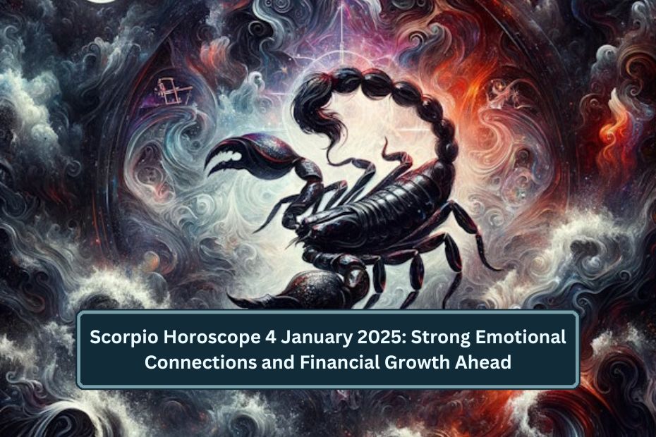 Scorpio Horoscope 4 January 2025