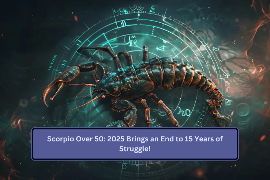 Scorpio Over 50: 2025 Brings an End to 15 Years of Struggle!