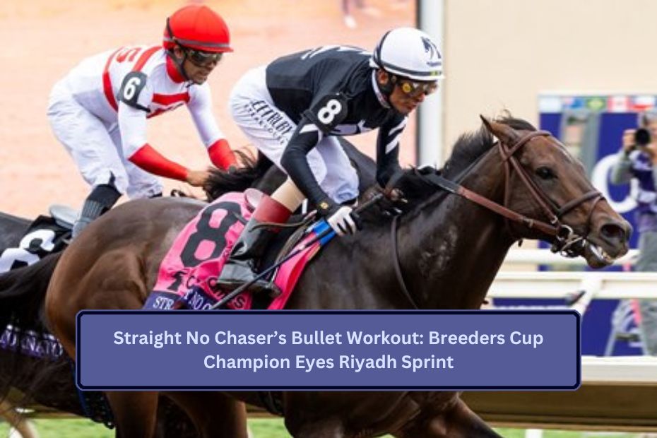 Straight No Chaser’s Bullet Workout: Breeders Cup Champion Eyes Riyadh Sprint