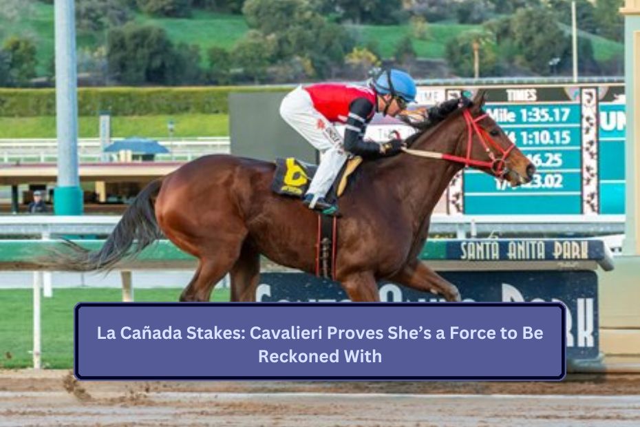 Toupie Shines Again: Dominates Las Ciénegas Stakes at Santa Anita