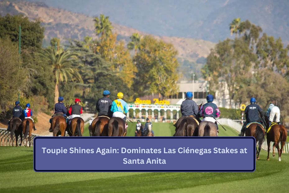 Toupie Shines Again: Dominates Las Ciénegas Stakes at Santa Anita