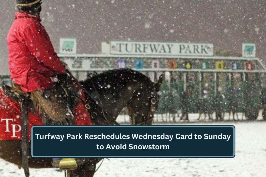 Turfway Park Reschedules Wednesday Card to Sunday to Avoid Snowstorm