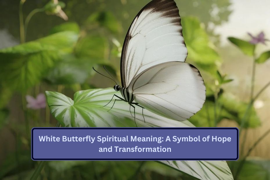 White Butterfly Spiritual Meaning: A Symbol of Hope and Transformation