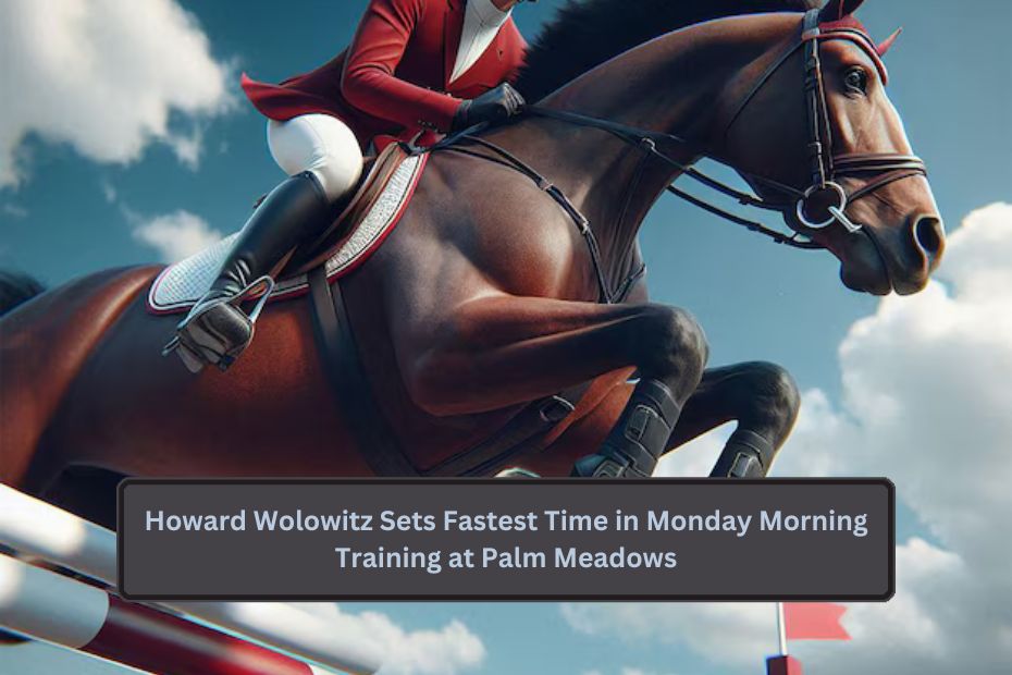 Howard Wolowitz Sets Fastest Time in Monday Morning Training at Palm Meadows